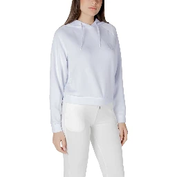 White Viscose Hoodie