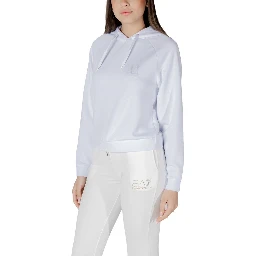 White Viscose Hoodie