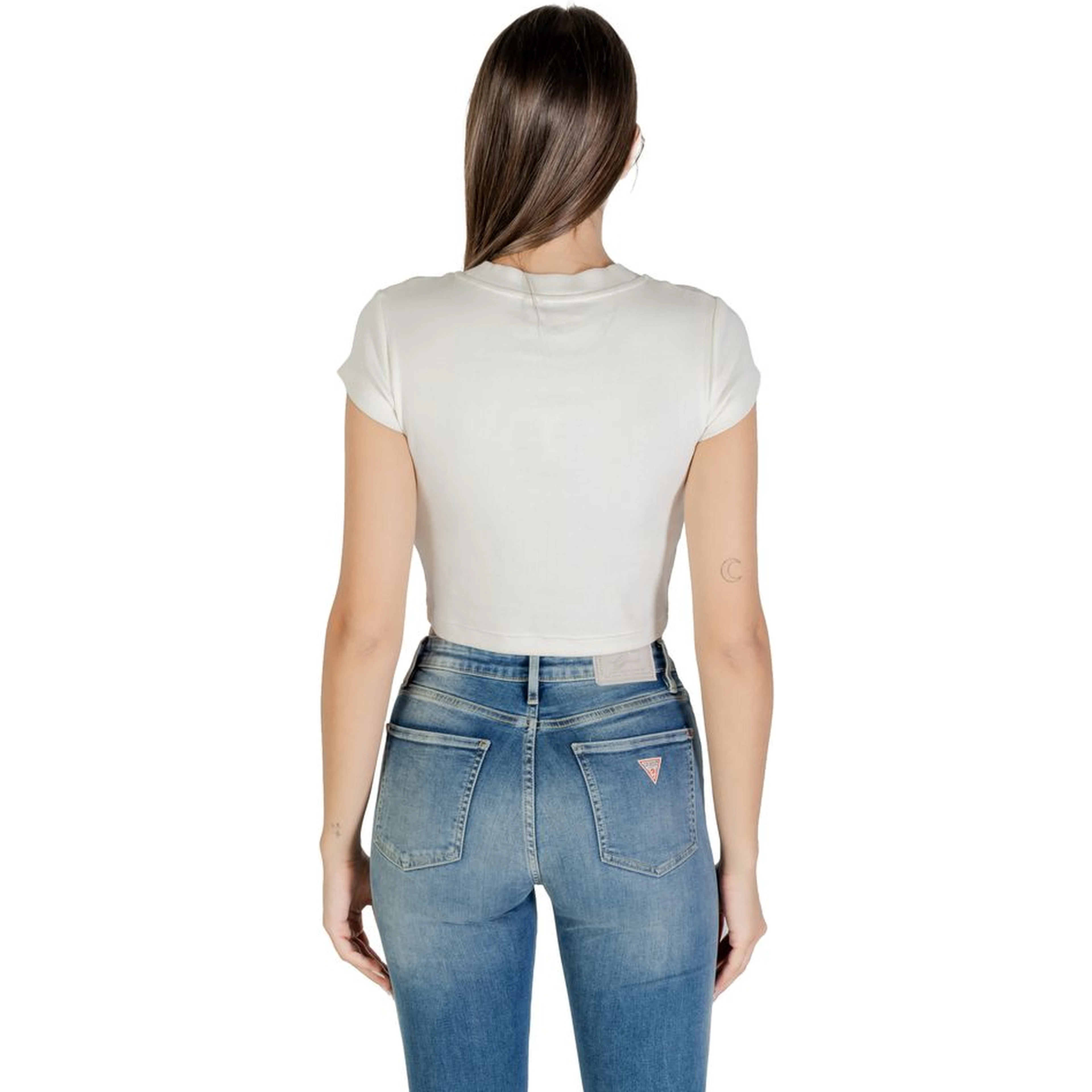Cream Cotton T-Shirt