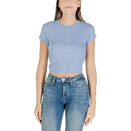 Blue Cotton T-Shirt