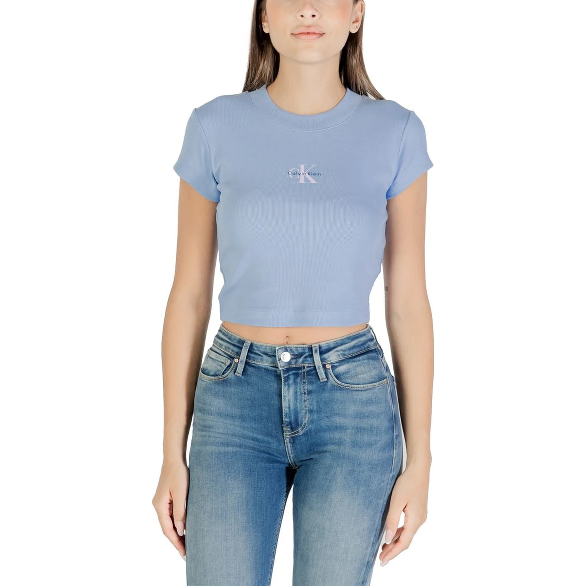 Blue Cotton T-Shirt