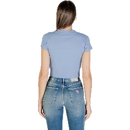 Blue Cotton T-Shirt
