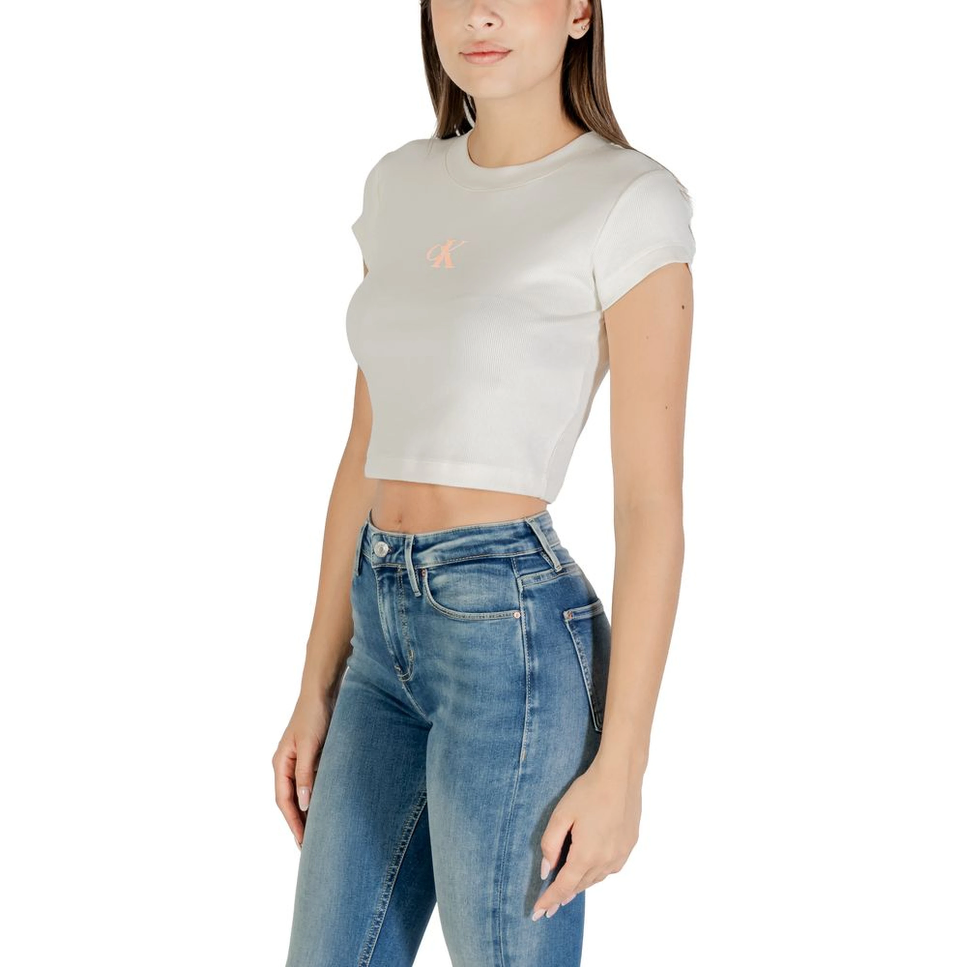Cream Cotton T-Shirt