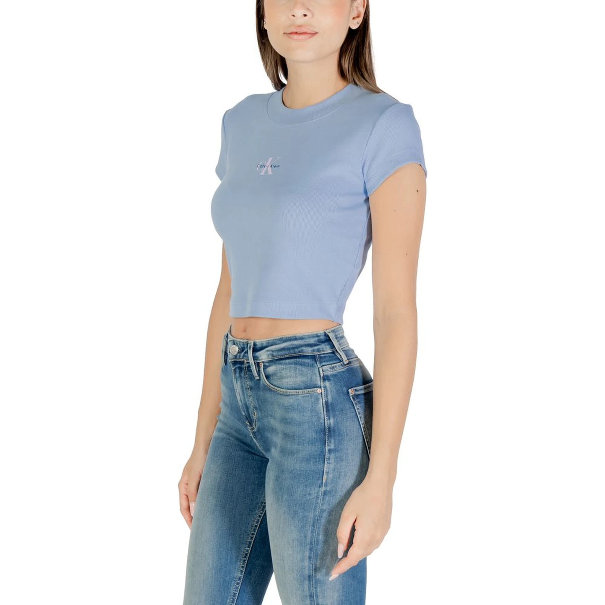 Blue Cotton T-Shirt