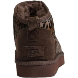 Brown Suede Leather Ankle Boots