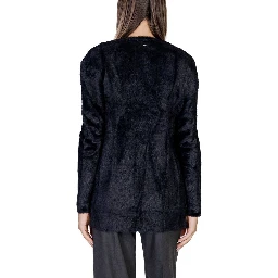 Black Polyamide Cardigan