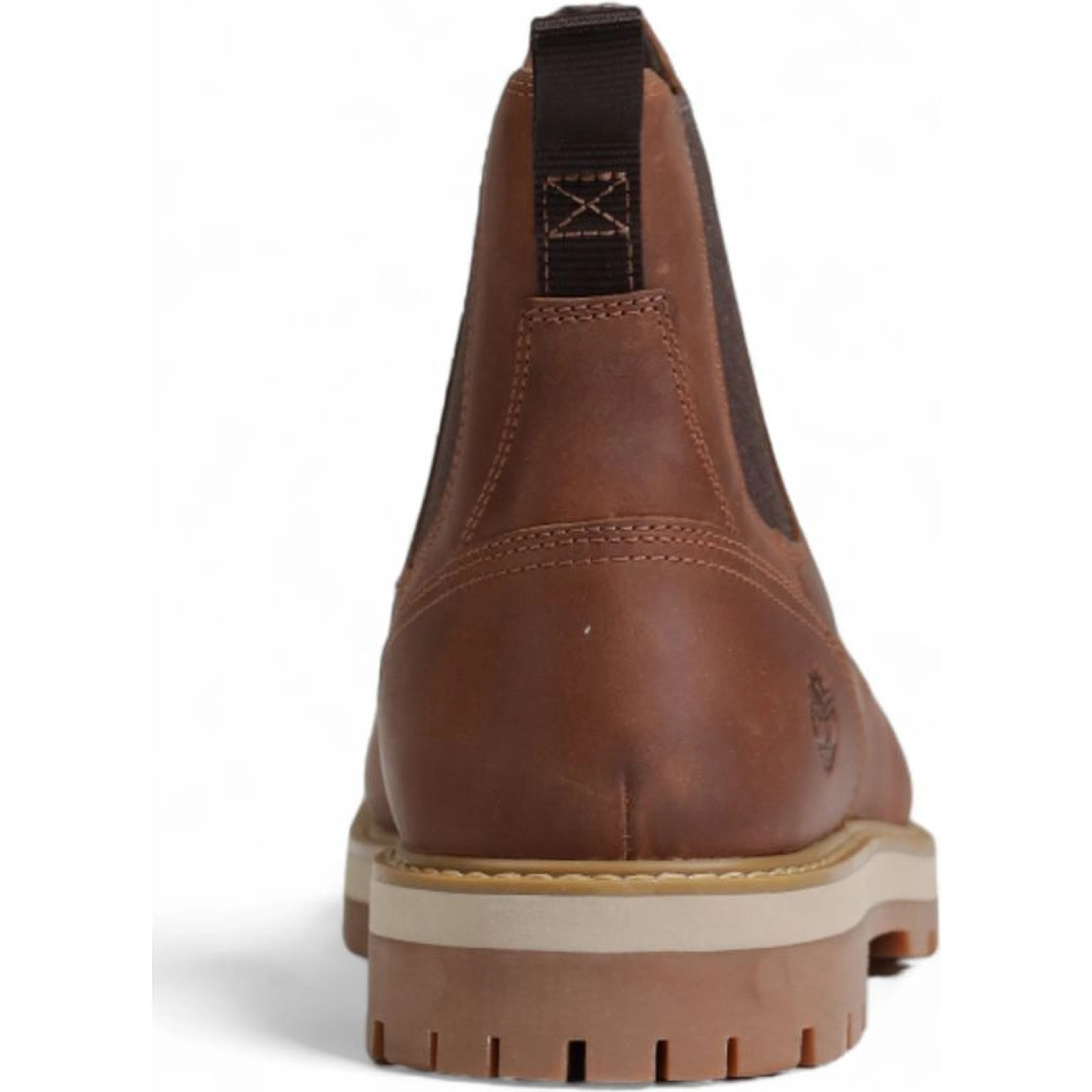 Brown Suede Leather Chelsea Boots
