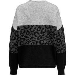 Gray Marabou Sweatshirt