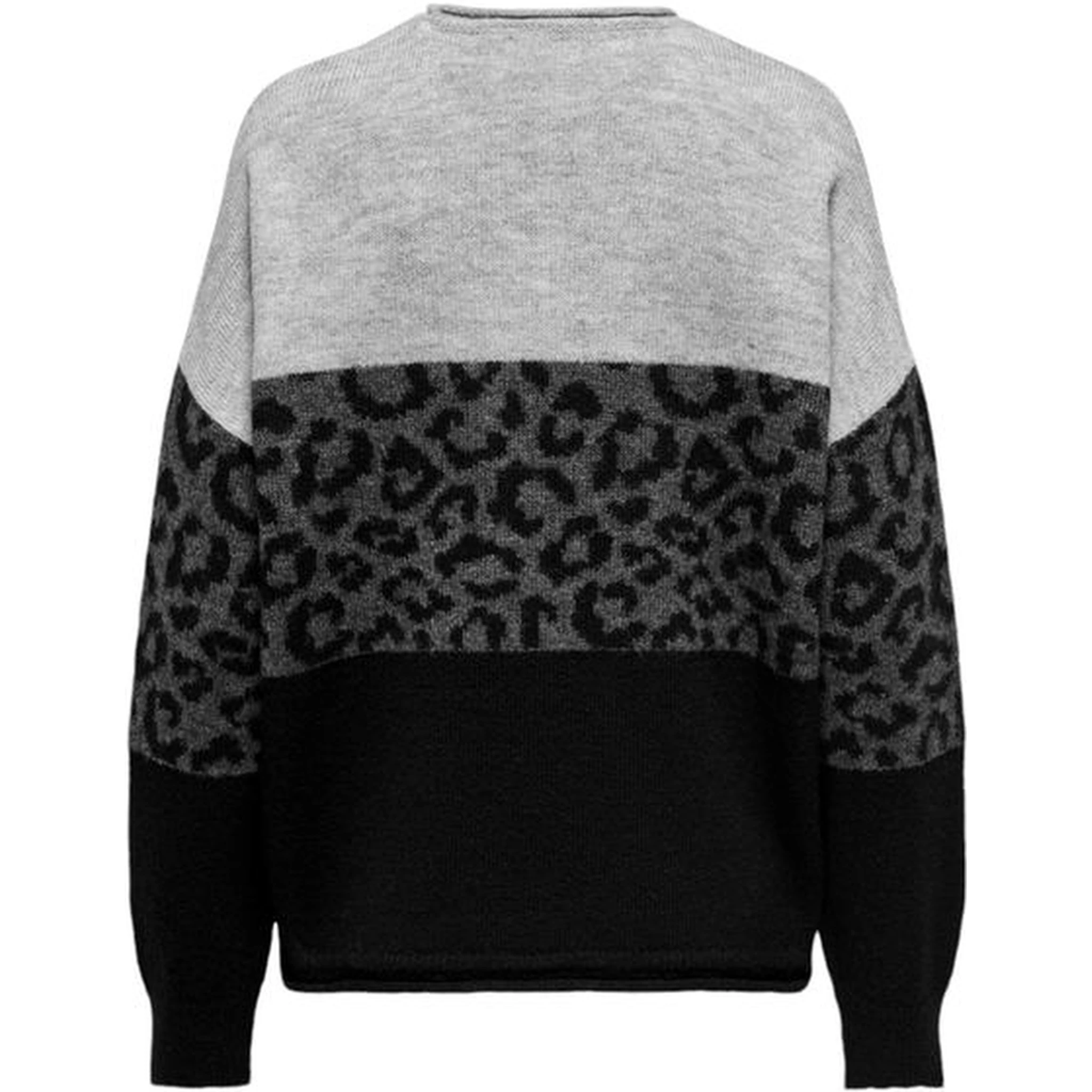 Gray Marabou Sweatshirt