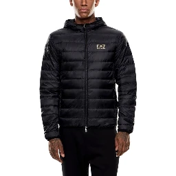 Bicolor Polyamide Full-Length Jacket