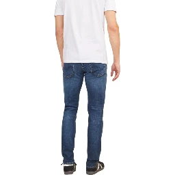 Blue Cotton Relaxed Fit Jeans
