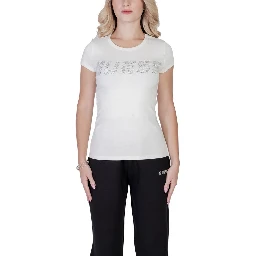 تيشيرت قطني كريمي اللون