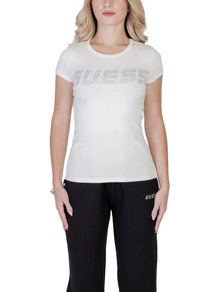 تيشيرت قطني كريمي اللون