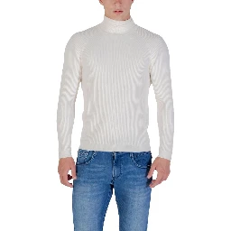 Cream Viscose Turtleneck