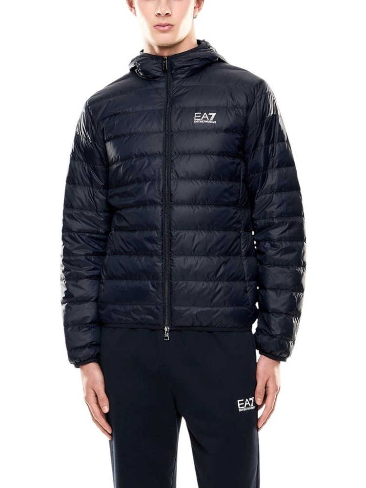 Blue Polyamide Shell Jacket