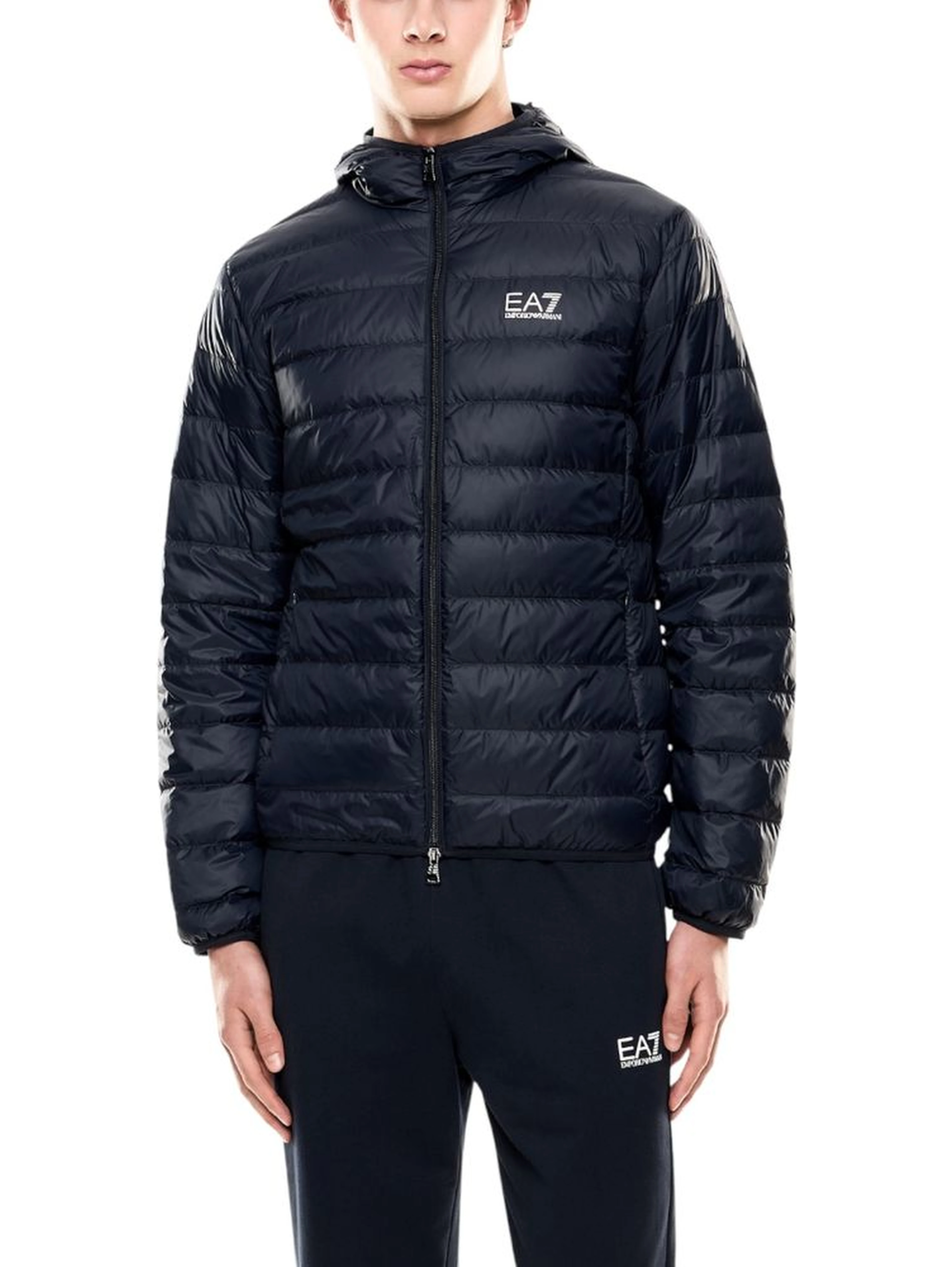 Blue Polyamide Shell Jacket