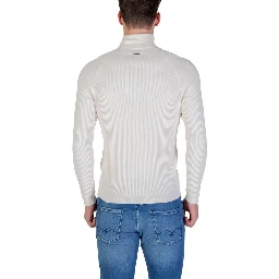 Cream Viscose Turtleneck
