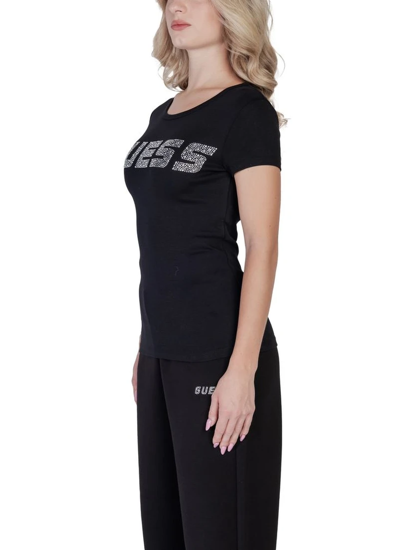 تيشيرت قطني أسود