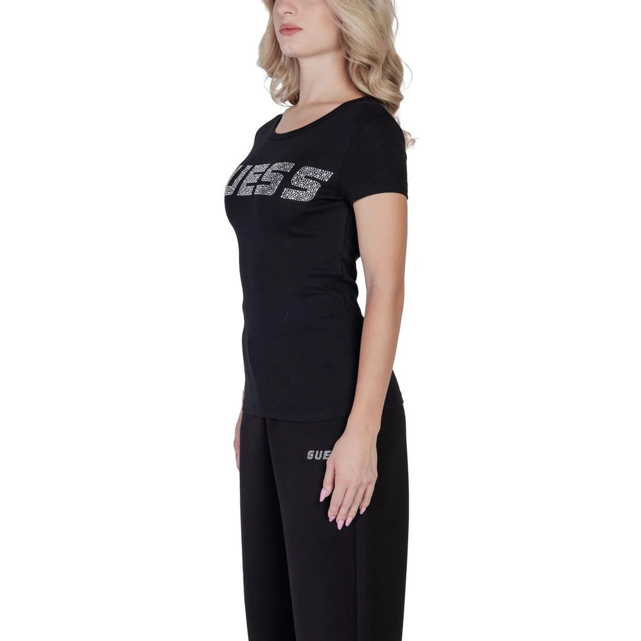 تيشيرت قطني أسود