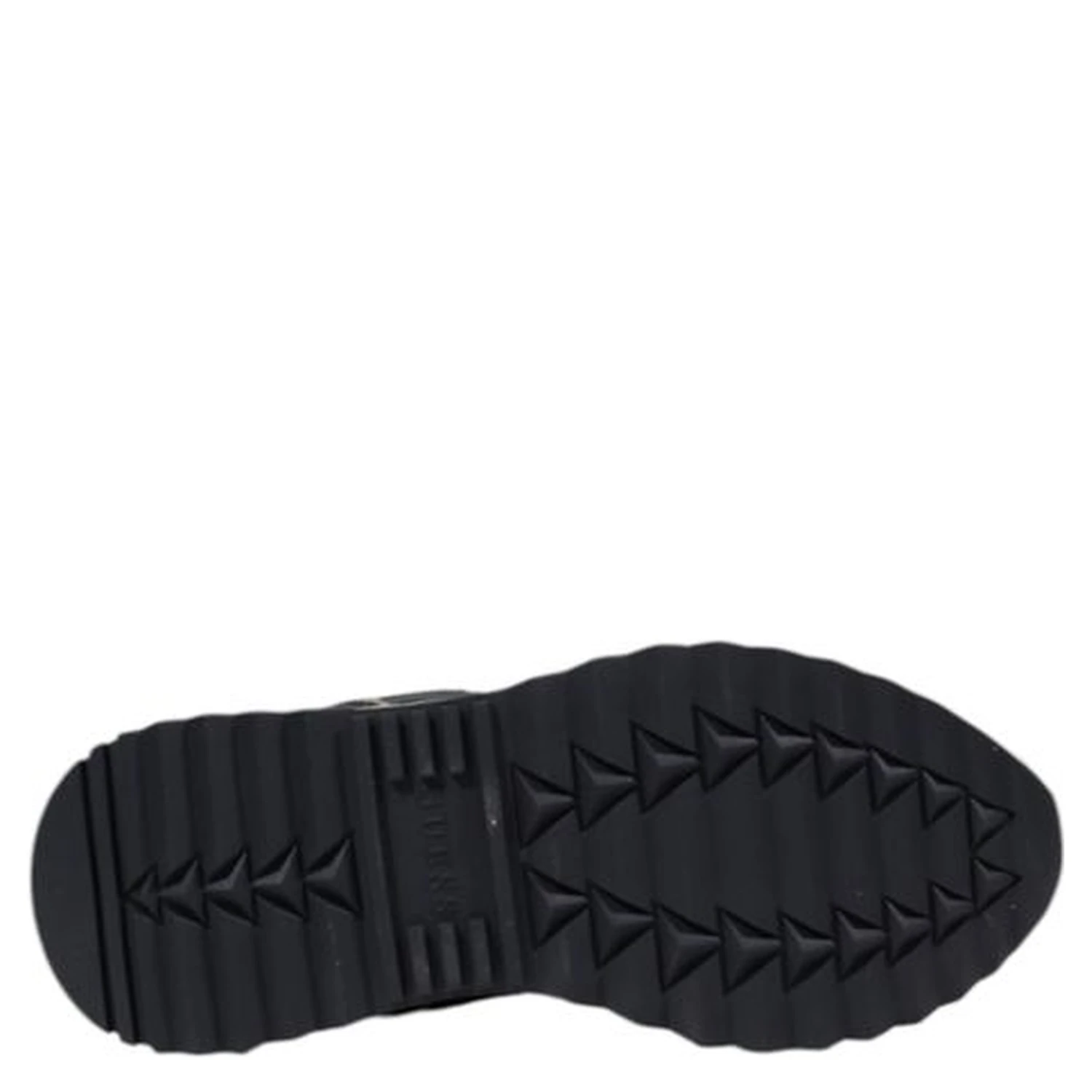 Black Polyethylene Low Top Sneakers