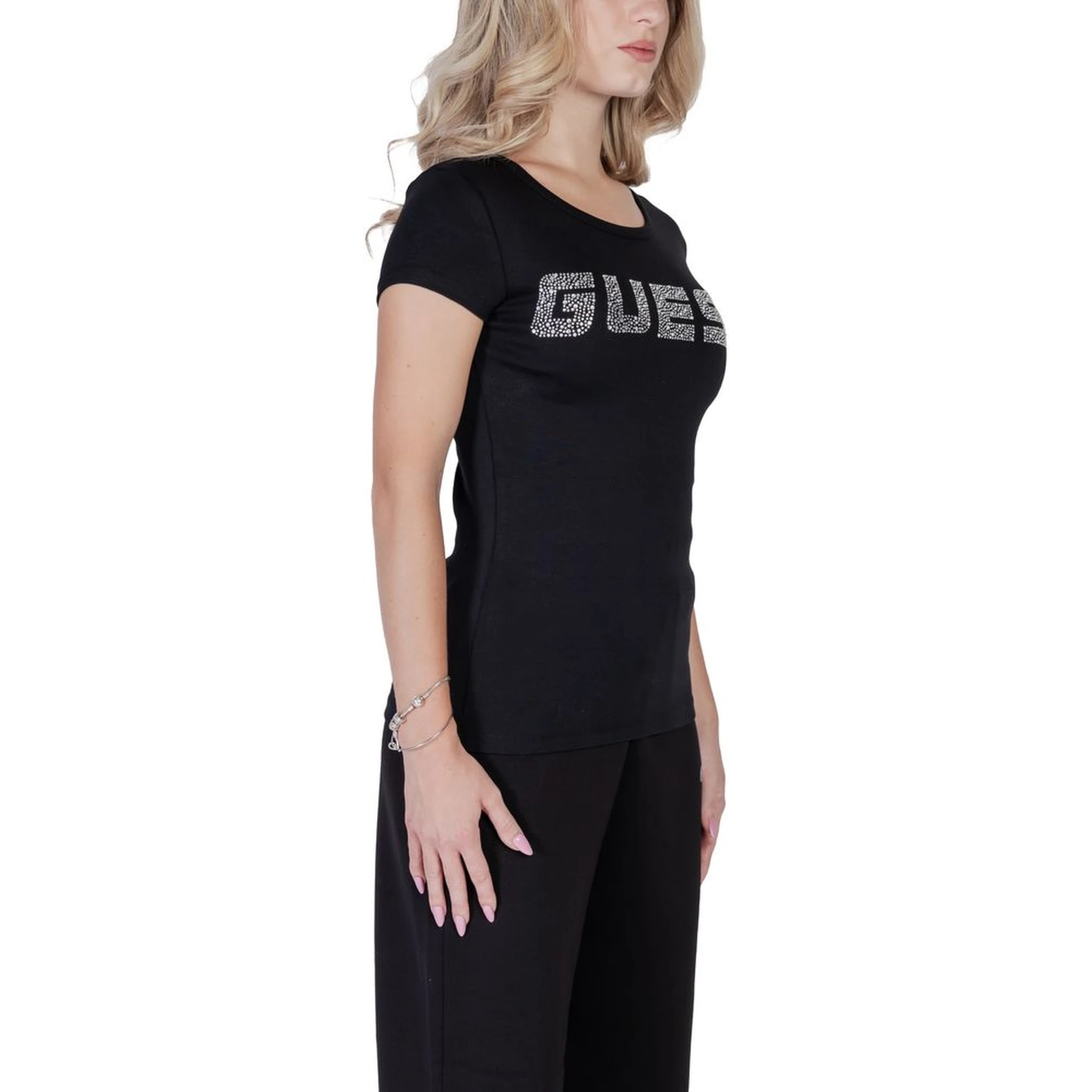 تيشيرت قطني أسود