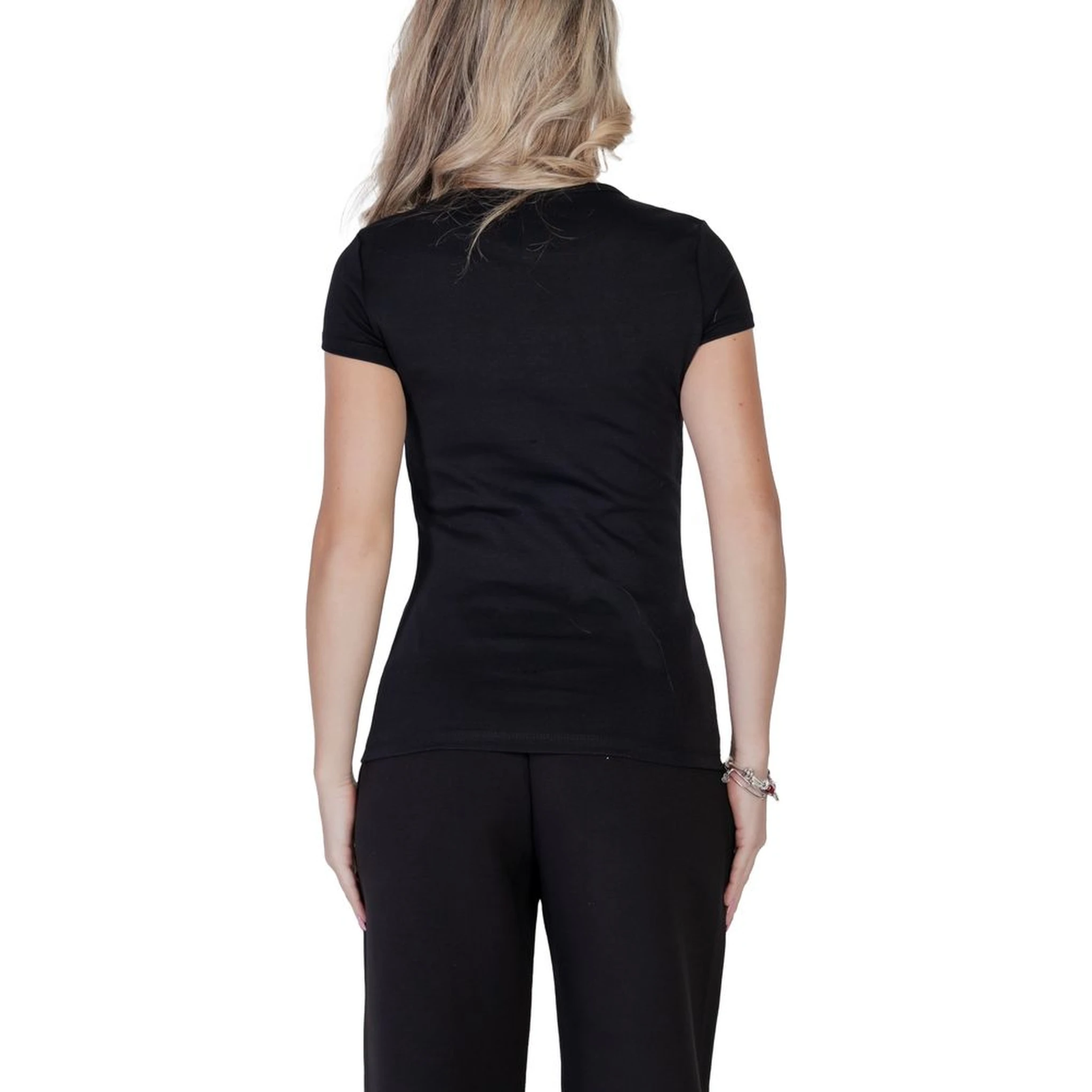 تيشيرت قطني أسود