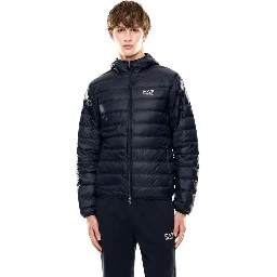 Blue Polyamide Shell Jacket