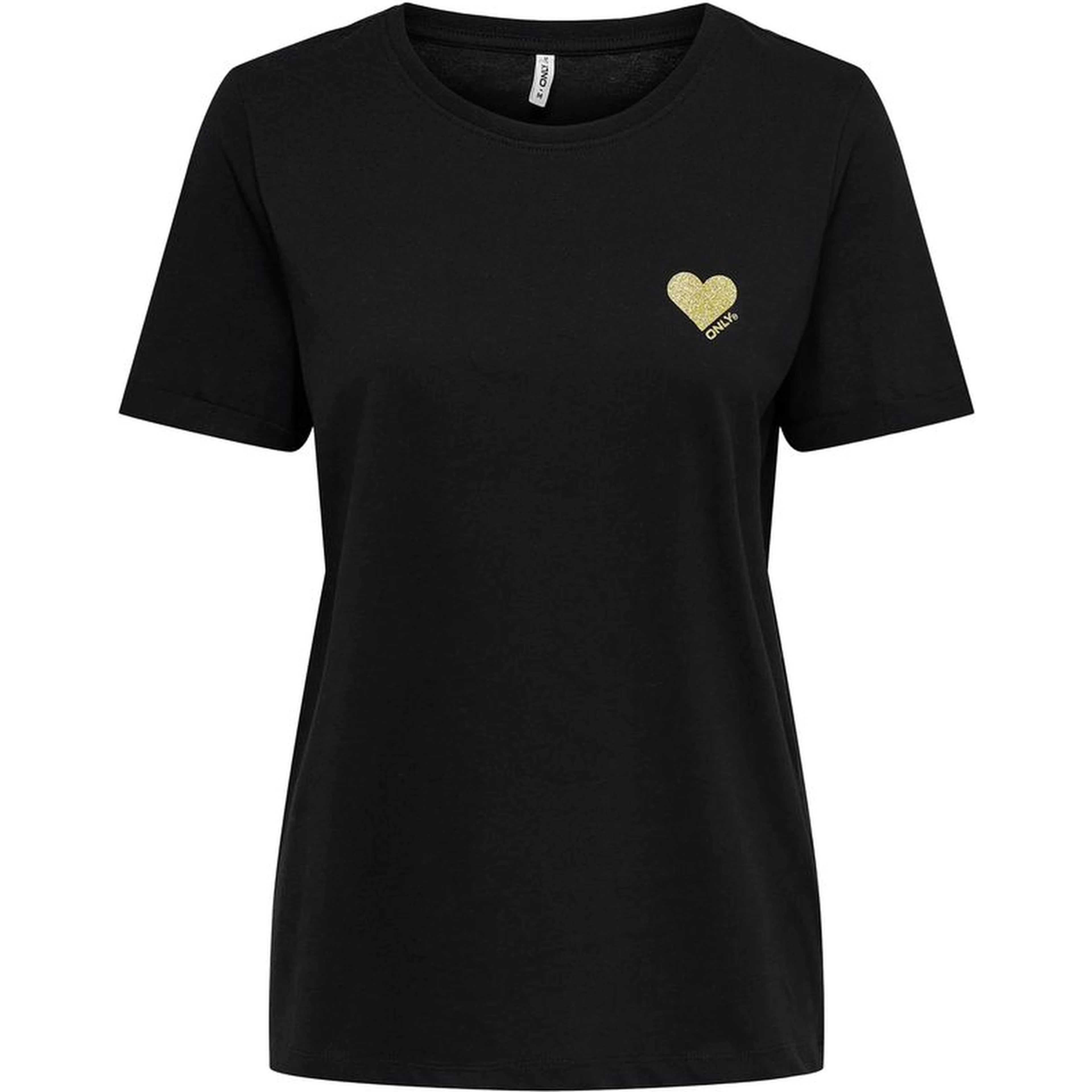 Black Cotton T-Shirt