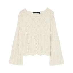 Beige Cotton Sweatshirt