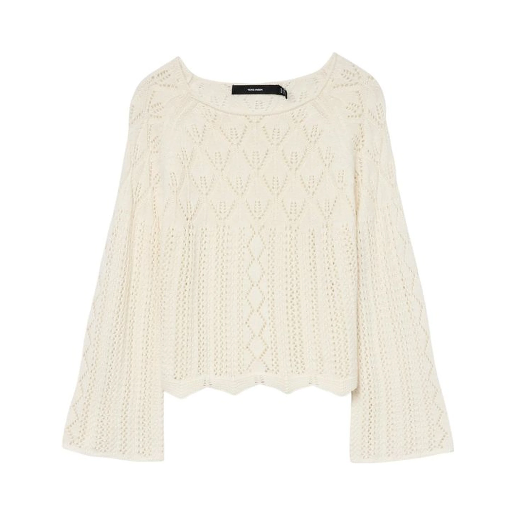 Beige Cotton Sweatshirt