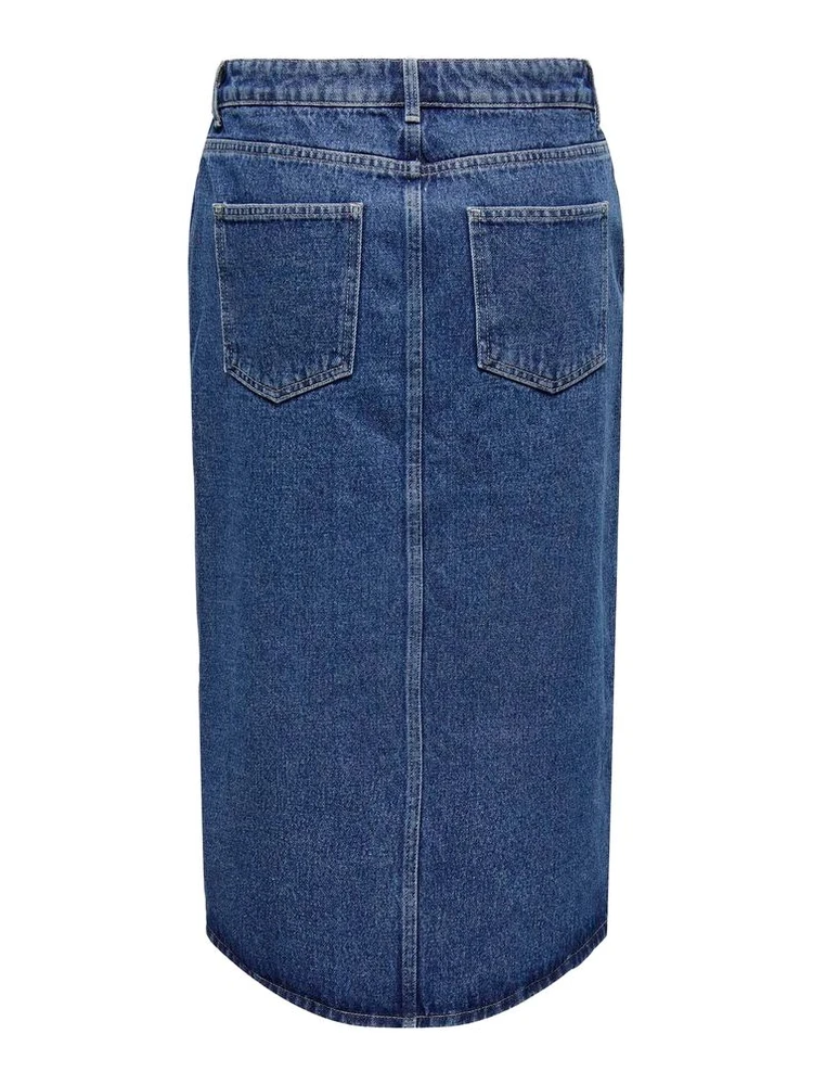 Blue Cotton Long Skirt alternative