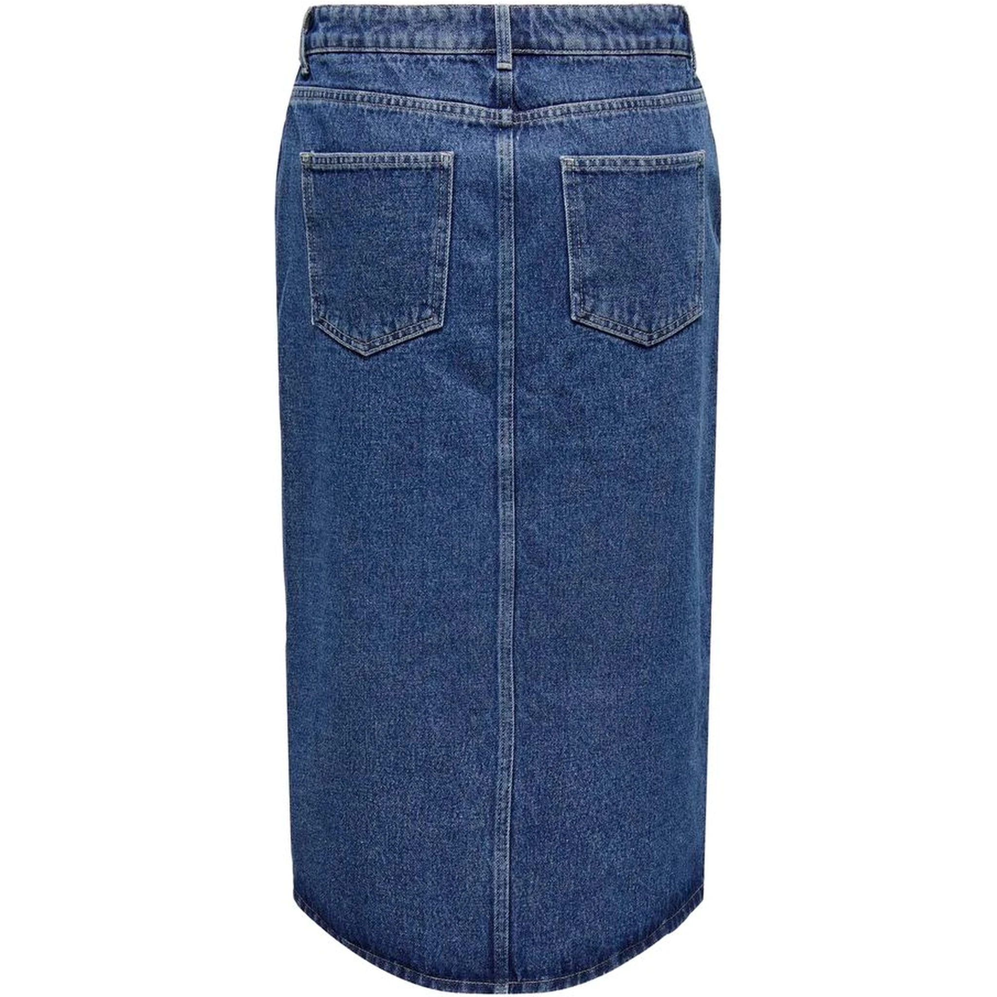 Blue Cotton Long Skirt