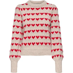 Beige Polyester Sweatshirt