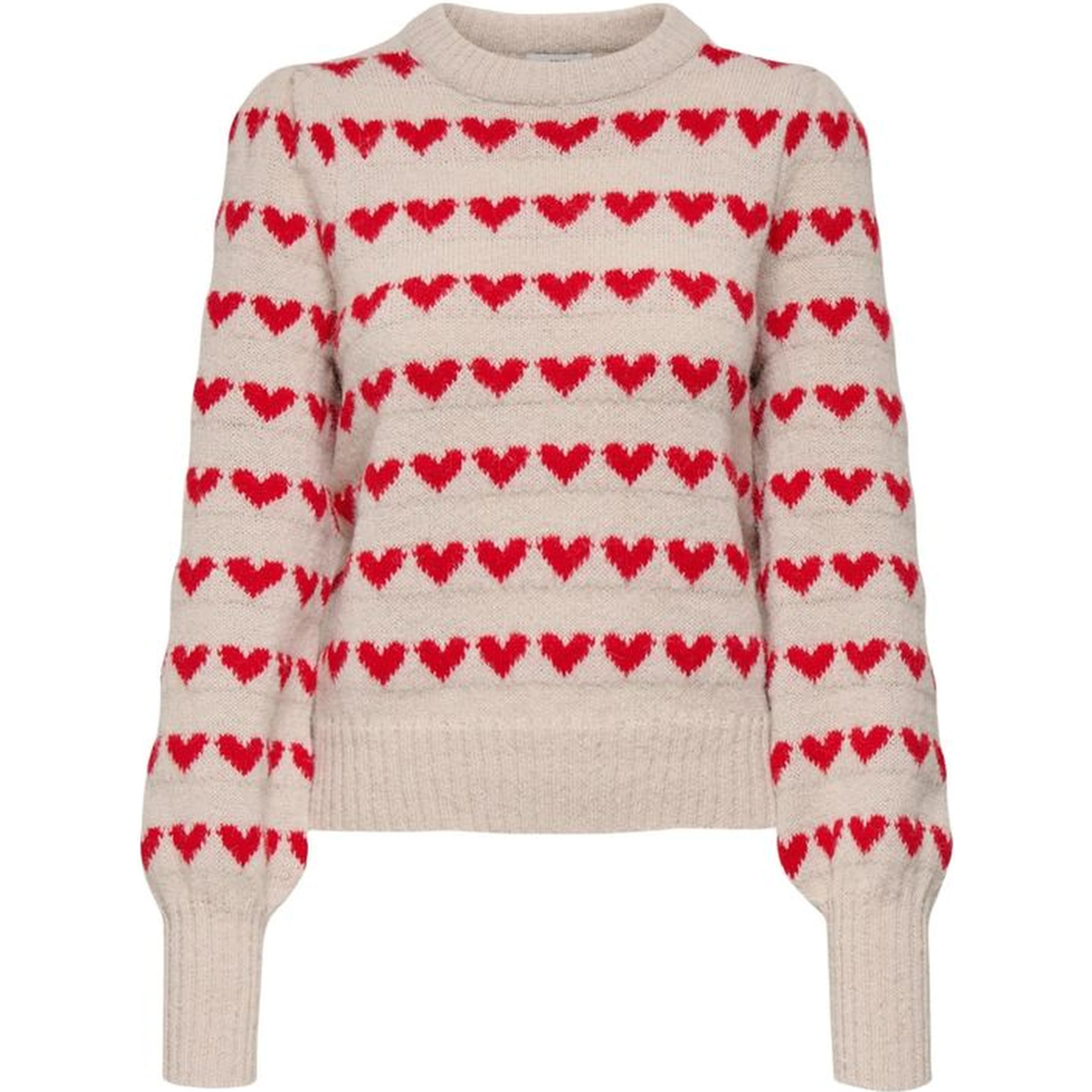Beige Polyester Sweatshirt
