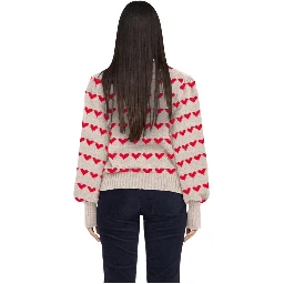 Beige Polyester Sweatshirt