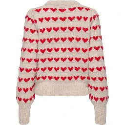 Beige Polyester Sweatshirt