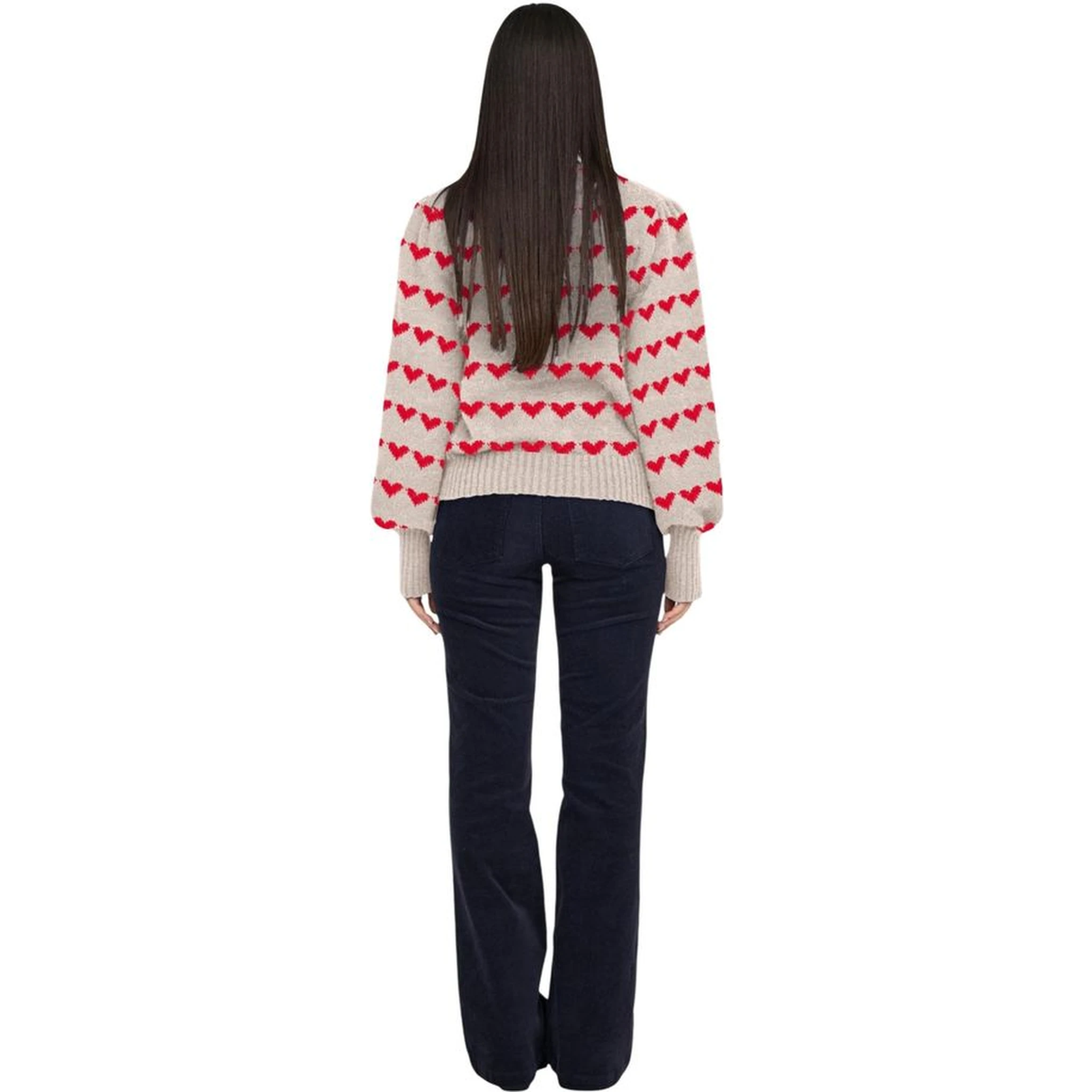 Beige Polyester Sweatshirt