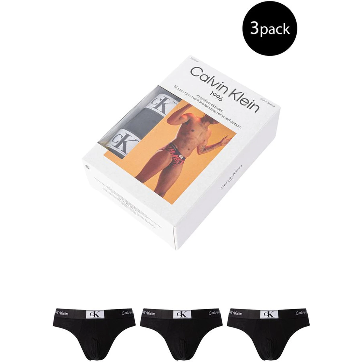 Black Cotton Briefs