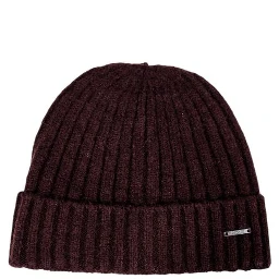 Bordeaux Marabou Cap (Baseball Hat)