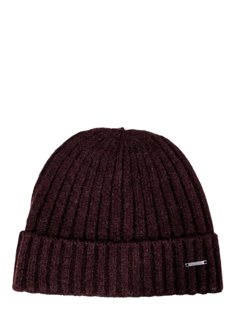 Bordeaux Marabou Cap (Baseball Hat)
