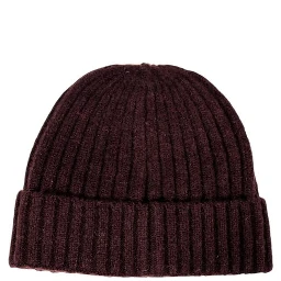 Bordeaux Marabou Cap (Baseball Hat)
