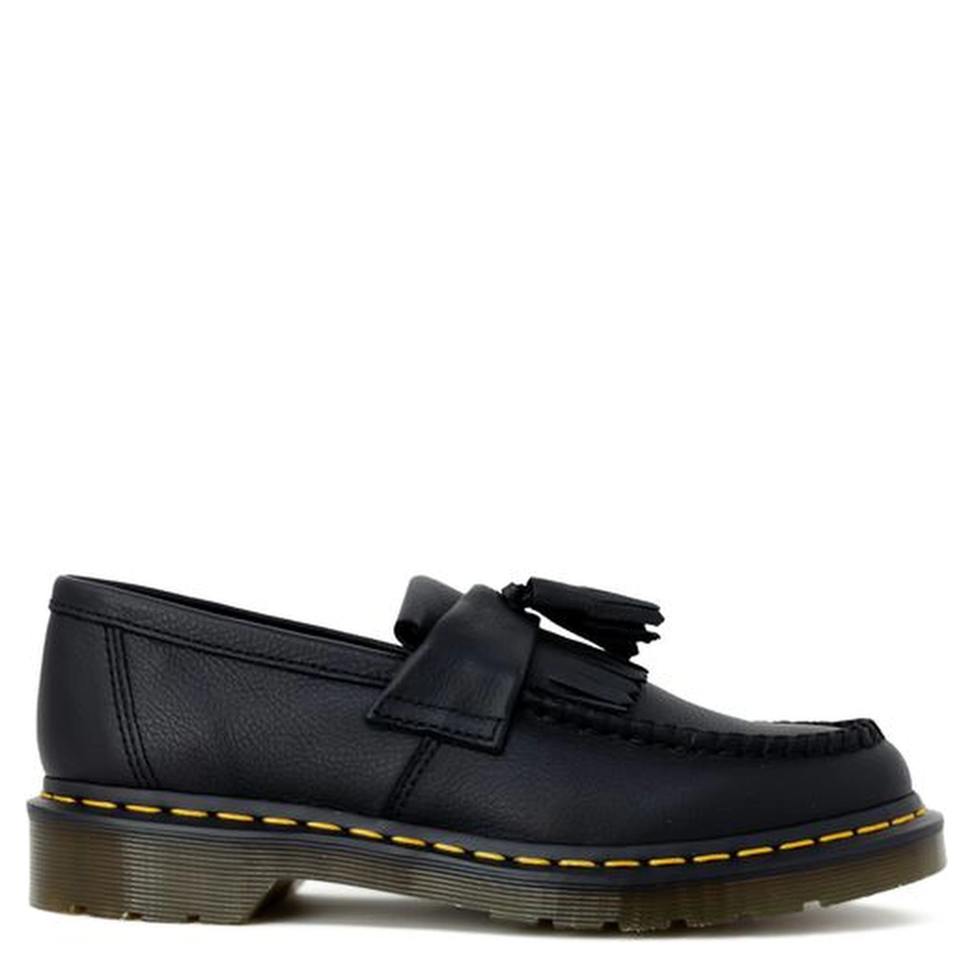 Black Leather Platform Pumps