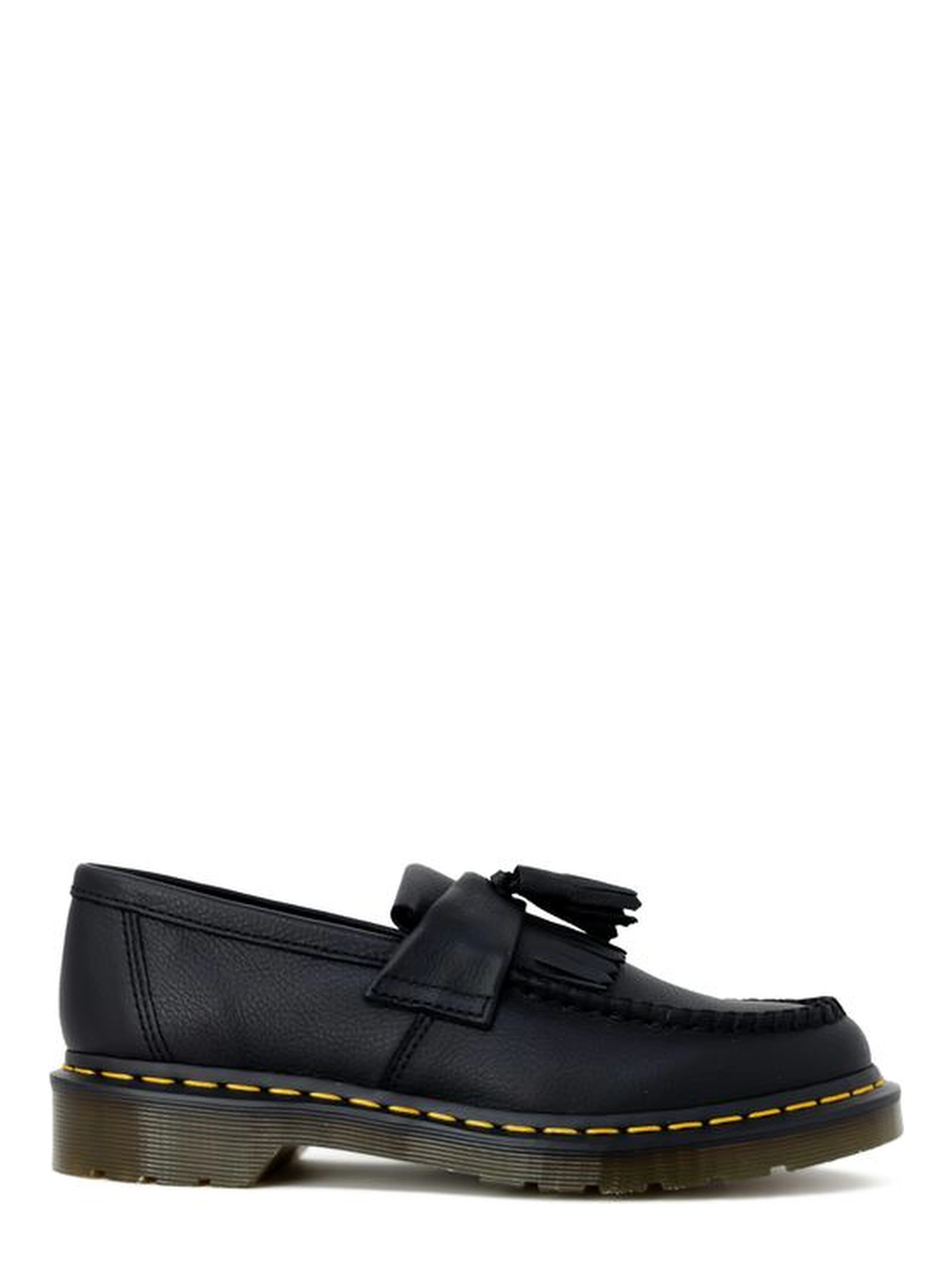 Black Leather Platform Pumps