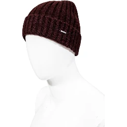 Bordeaux Marabou Cap (Baseball Hat)