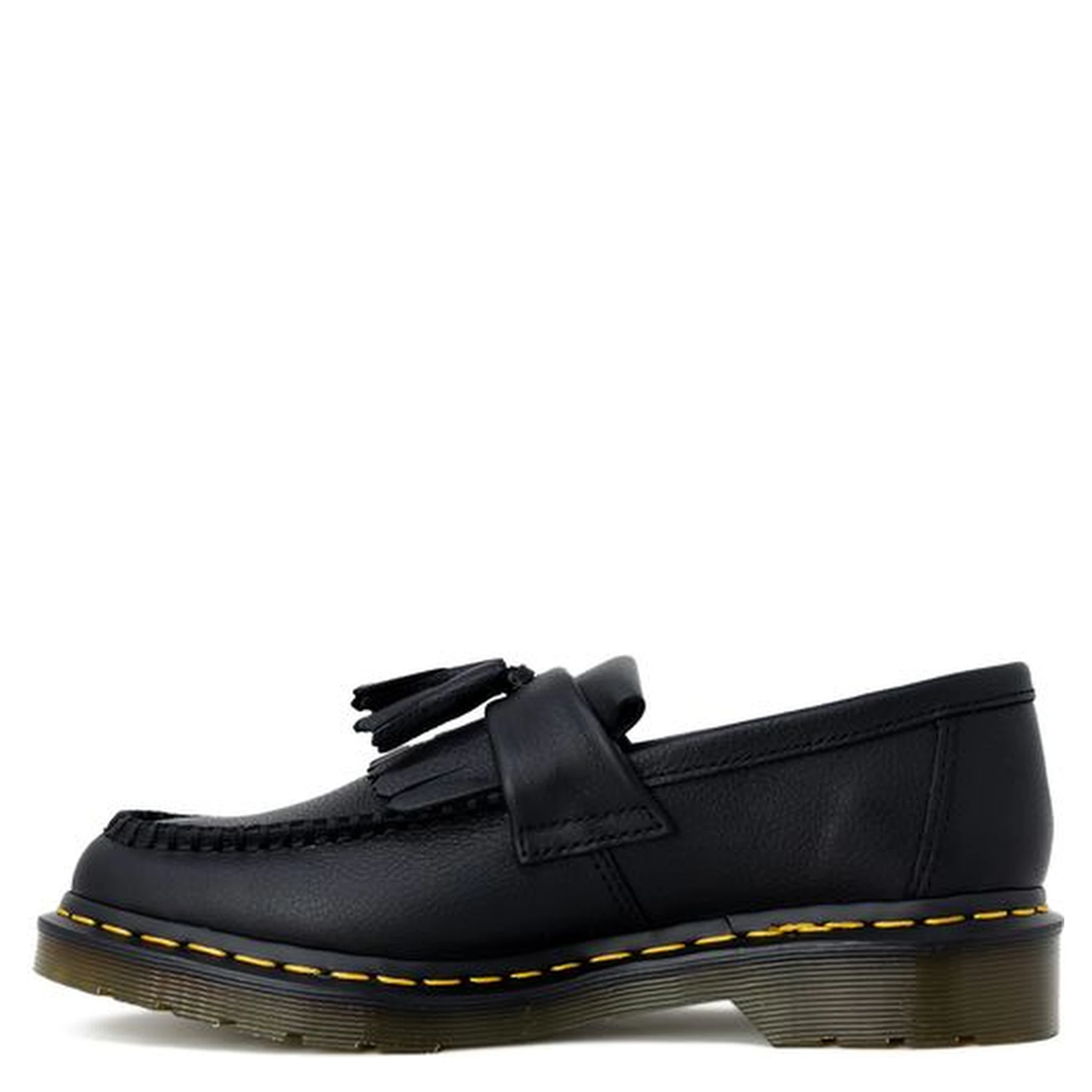 Black Leather Platform Pumps