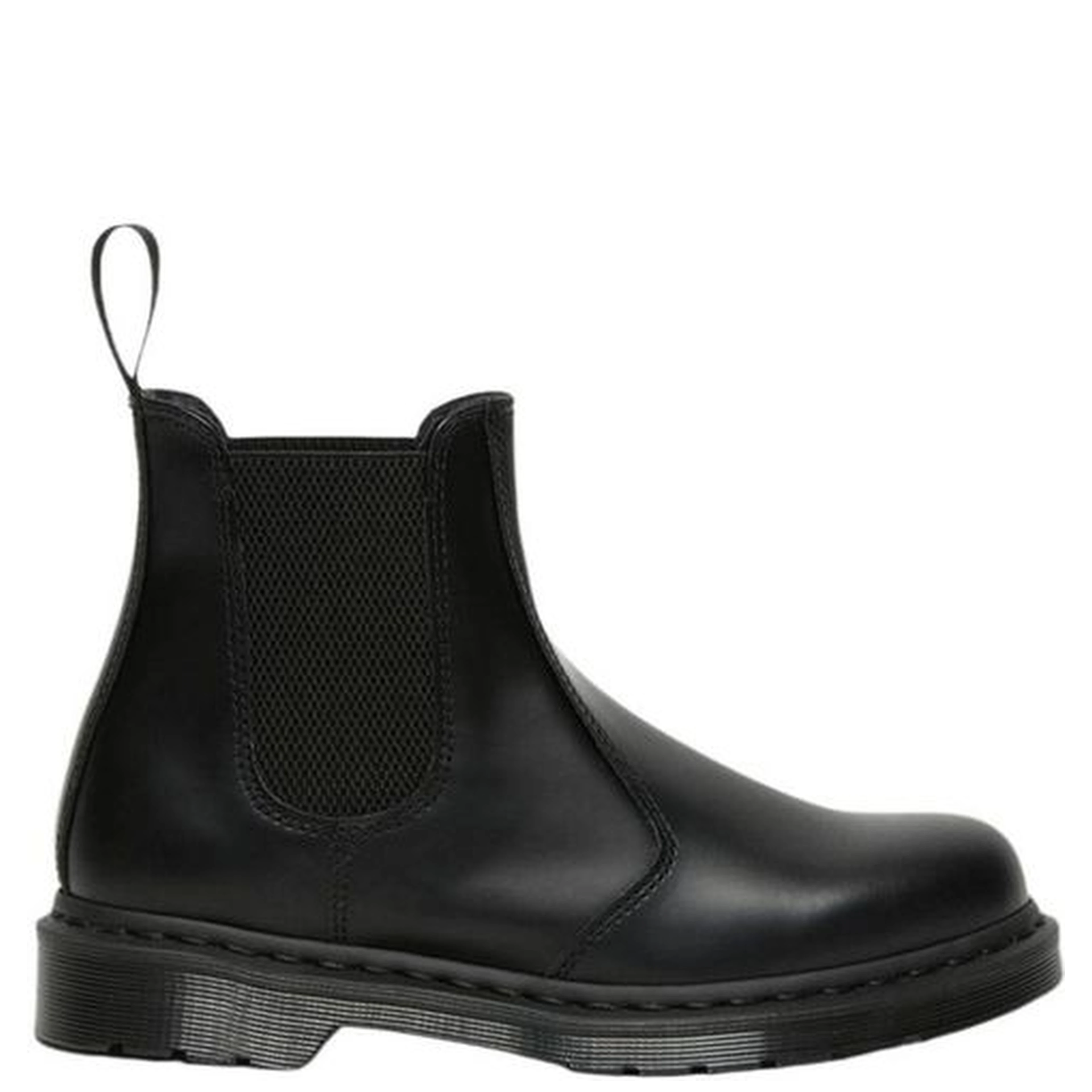 Black Leather Ankle Boots