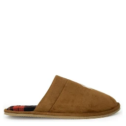 Beige Polyester Slippers