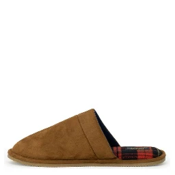 Beige Polyester Slippers