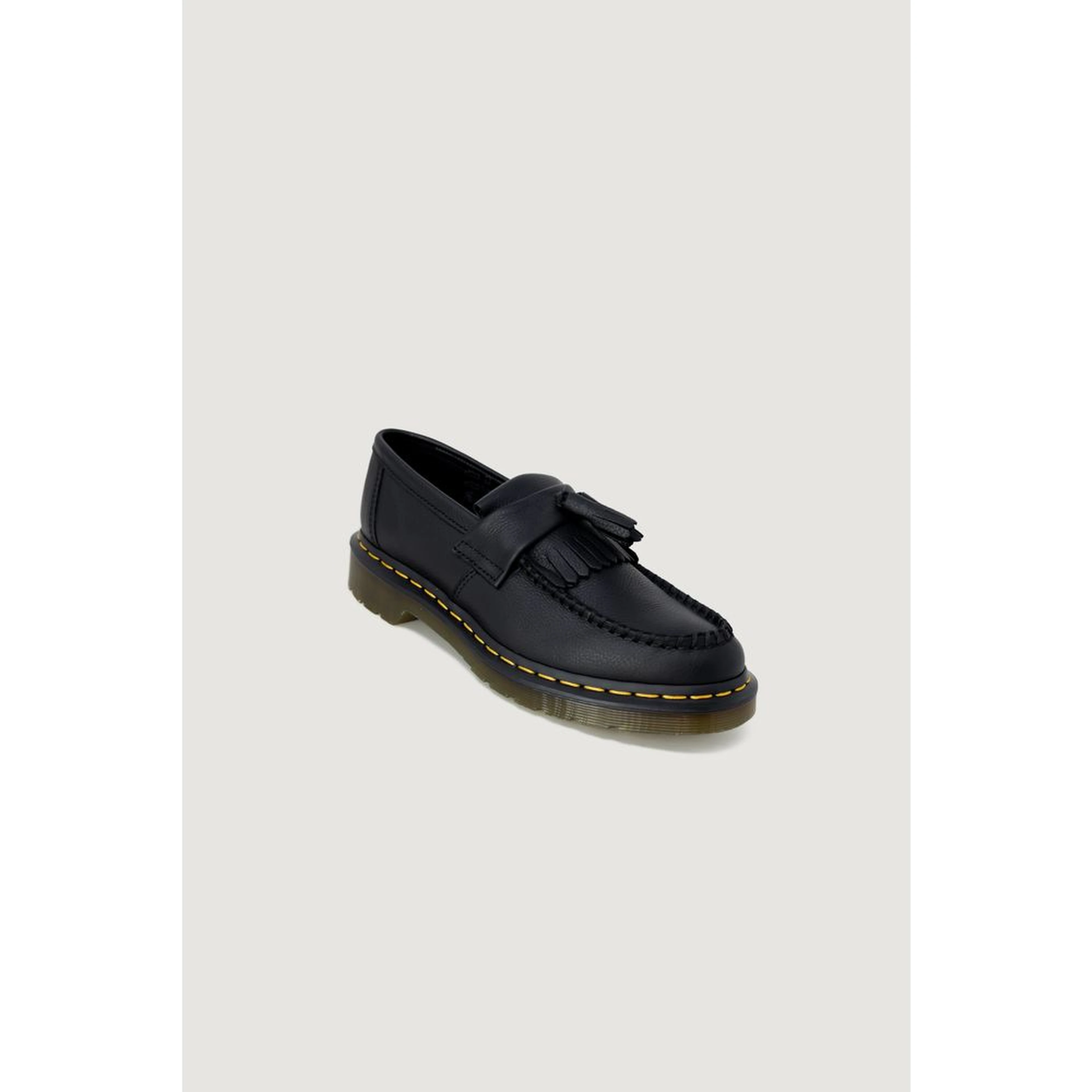 Black Leather Platform Pumps