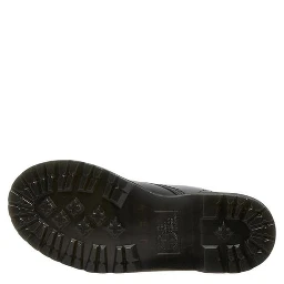 أحذية جلدية سوداء برباط